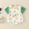 Roupas de Bebê Verão Estilo Fino Roupas Infantis Classe A Algodão Puro Sem Mangas 6-12 Meses Macacão de Bebê Menino Body de Verão