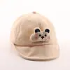 Chapéu de Bebê Primavera e Outono Fino Para Meses Pequenos Meninos Boné de Baseball Super Fofo Para Meninos Pequenos Chapéu de Aba Macia Outono