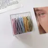Estilo Coreano Caja Colorida Cuerda Básica para el Cabello Cuerda para el Cabello Elegante Morandi Anillo de Toalla de Cabello Colorido Banda de Goma Cuerda para el Cabello