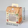 Día del Niño Dibujo Animado Conejito Mochila Escolar Temporada de Graduación Caja de Dulces Regalo de Cumpleaños Recuerdo de Bebé Caja de Regalo Caja de Papel