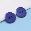 Botones de Pan de Dos Ojales Coloridos al por Mayor para Camisas, Ropa Interior, Abrigos, Botones Redondos de Resina para Coser a Mano, Botones para Chaquetas de Traje