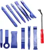 12 peças ferramenta de remoção de painel kit de decoração interna de carro removedor de fixador e rebite ferramenta de alavanca de plástico