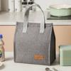 Tela Oxford Catiónica Bento Aislamiento Bolsa de Almacenamiento Portátil Estudiante Trabajo Sustituto Bolsa de Aislamiento Bolsa para Picnic al Aire Libre