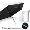 Sombrilla mini de costilla doble con 40% de descuento, sombrilla de bolsillo con protección solar recubierta de negro, sombrilla publicitaria personalizada, se puede imprimir con logo