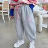 Pantalones Casuales Florales Nuevos de Otoño para Niñas, Pantalones Jogger de Moda Estilo Coreano para Niños, Pantalones Largos Elegantes y Modernos de Primavera para Bebés