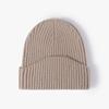 Chapéu Quente de Inverno e Outono com Proteção para as Orelhas para Mulheres, Chapéu de Tricô Assimétrico Estiloso de Rua para Homens, Chapéu de Tricô Espessado