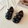 Zapatos de Cuero para Niñas Suela Suave 2026 Nuevos Primavera y Otoño Moño Zapatos de Princesa para Niños Elegantes con Vestidos Actuaciones Zapatos Individuales