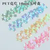 Lentejuelas Brillantes Ecológicas para Mascotas, Mariposa Colorida, Sirena, Corazón, Concha, Cara Sonriente, Estrella de Cinco Puntas, Accesorios de Lentejuelas DIY para Ropa