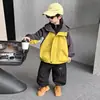 Ropa de Abrigo para Niños Otoño 2026 Nuevo Estilo Coreano para Niños Pequeños y Medianos Cortavientos Fresco Estilo Primavera y Otoño Sudadera con Capucha para Bebé Niño