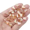 Cuentas de Grava de Vidrio de Forma Especial Irregular Material para Pulsera Collar Colgante Casero Accesorios de Joyería para Orejas de Vidrio DIY