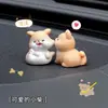 Decoraciones para el interior del coche, figuras de animales de moda y lindas, perfectas para el tablero, la consola central o el espejo retrovisor