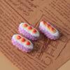 Comida de imitación juego diy accesorios adornos de pastel en miniatura fresa crema pan resina joyería bolsa sorpresa materiales hechos a mano
