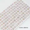 Taladro de uñas Dongzhou 6mm estrella de cinco puntas fondo puntiagudo accesorios para pendientes collar nuevo taladro de estrella flash taladro pegajoso para uñas