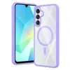 Funda magnética híbrida de TPU y PC para Samsung A16 A26 A36 A56 A57 Antigolpes al por mayor personalizada Transparente Cubierta para teléfono móvil