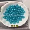 4-20mm agujero recto redondo abs color imitación perla doble agujero DIY ropa con cuentas plástico perlas venta al por mayor
