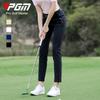Calças de Golfe Pgm para Mulheres, Calças Longas com Alta Elasticidade, Tecido Impermeável, Corte Slim, Calças Esportivas Casuais para Mulheres