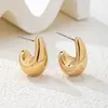 Tendencia de Moda de Nicho de Alta Venta Transfronteriza: Pendientes Sencillos Multicolor en Forma de Lágrima Adecuados para el Uso Diario, para Ir al Trabajo y para Fiestas de Mujer