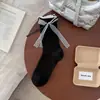 Calcetines de Malla Transpirables Calados hasta la Mitad de la Pantorrilla para Mujer, Estilo Delgado de Primavera y Verano, Estilo Dulce Coreano, Cómodos y Versátiles Calcetines Largos JK
