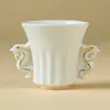 Taza de Cerámica Fengbing Mi Yue para Té Taza de Té Retro Taza de Maestro Taza Individual Taza de Té para el Hogar Juego de Té de Gama Alta Taza de Té