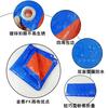 Fabricante Lona PE Azul Laranja Lona Impermeável Espessada à Prova d'Água Proteção Solar Tecido de Toldo Lona Impermeável para Caminhão