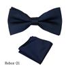Corbata Vintage para Hombre de Negocios Pañuelo de Bolsillo Traje Camisa de Vestir Lazo Cuello Poliéster Patrón Roto Lazo