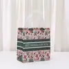 Bolsa de Regalo Pequeña Floral Transfronteriza Bolsa Impermeable Bolsa No Tejida de Moda Exquisita Lujo Ligero Bolso Inferior Derecho