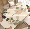 Mantel de cuero minimalista para mesa de comedor, desechable, resistente al aceite, impermeable, aislante del calor, sencillo, de cuero, para mesa de centro, se puede cortar.