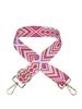 Bolso bandolera con correa de hombro ajustable y ensanchada, bolso de moda versátil con correa de hombro de alta gama.
