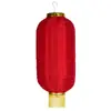 Lanternas Vermelhas Longas para Venda por Atacado para Decoração de Ano Novo, Lanternas Dobráveis Escovadas, Adereços de Dança, Lanternas Decorativas à Prova d'Água para Exterior