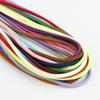 Cuerda redonda gruesa de 5 mm con núcleo de poliéster de color envuelto, cuerda de amarre resistente al desgaste, cuerda tejida DIY, cuerda para cintura de ropa/sombrero/pantalones, cuerda para cintura