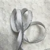 Corda de Viés Dourada e Prateada Ultra Fina de 8mm para Roupas Infantis, Tiras para Bainha, Acabamento para Têxteis Domésticos, Cheongsam, Hanfu e Acessórios de Borda