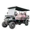 Carrinho de Golfe Elétrico Atração Turística Carro de Passeio de Quatro Rodas Venda Direta da Fábrica Comércio Exterior Exportação 6 Lugares Transfronteiriço