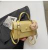 Bolsa Pequena Quadrada Elegante de Alta Qualidade para Mulheres 2026 Nova Bolsa de Ombro Casual para Primavera e Verão Bolsa Transversal Versátil e na Moda