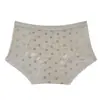 Panty de seda de hielo color blanco lechoso de tiro medio estilo francés, fresco al tacto, amigable con la piel, semitransparente, sexy, cómodo, ligero, de cobertura total para mujer, estilo triángulo