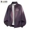 Chaqueta de Vuelo para Hombre con Cuello Alto para Primavera y Otoño, Chaqueta Deportiva Casual de Béisbol de Moda, Directo del Fabricante