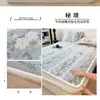 Lençol de Cama Ajustável de Veludo Leite com Padrão Esculpido, Capa de Cama com Cobertura Total de 360 Graus Meticulosamente Projetada, Antiestático, Grau Materno e Infantil, Macio e Quente