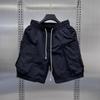 Verano Nuevo Shorts Cargo Delgados para Hombre Casual Versátil Transpirable Americanos Rectos Retro Estilo Simple Shorts hasta la Rodilla