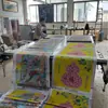 Suministrado directamente por el fabricante, kits de materiales DIY impresos en alta definición de punto de cruz personalizados, hechos a pedido a partir de dibujos, transfronterizo