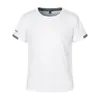 Camiseta Infantil de Secagem Rápida Personalização Ginásio Corpo Corrida Manga Curta Uniforme de Equipe Publicidade Camisa Cultural Roupas de Treino Impressão de Logo
