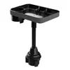 Bandeja de Mesa con Portavasos para Coche al por Mayor de Fábrica, Bandeja Giratoria para Coche con Portavasos, Tablero de Almacenamiento de Bandeja de Comedor para Coche