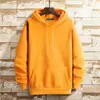 Sudadera con capucha para hombre, Otoño e Invierno, Casual, Moderna, Nueva para Pareja, Color Sólido, Terciopelo, Engrosada, Estilo K, Holgada, Talla Grande
