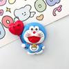 Tarjeta Grande Lindo Gato Dingdang Accesorios de Resina Dibujos Animados DIY Hecho a Mano Calcomanía para Refrigerador Horquilla Funda para Teléfono Móvil Decoración para Zapatos con Agujeros