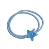Azul Marino Estrella Chica Estilo Coreano Banda de Cuero Estilo Ins Cuerda para el Cabello Anillo Simple para el Cabello Elástico para Cola de Caballo Alta Calidad Accesorios para el Cabello Lindos