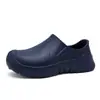 Zapatos de chef para hombre y mujer, antideslizantes, impermeables, resistentes al aceite, adecuados para el trabajo, la cocina, uso casual, duraderos, sin cordones, puntera cerrada, pantuflas ligeras