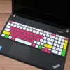 Para teclado ThinkPad Lenovo E15 membrana T15 para portátil P15v E595 computadora E585 pegatina protectora