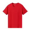 Camiseta de algodón puro con logo personalizado, camiseta cultural transfronteriza de 180g con hombros normales, cuello redondo y manga corta con diseño impreso, camiseta de manga corta unisex