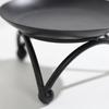 Spot atacado simples criativo metal castiçal Amazon cross-border desktop preto pequeno castiçal aromaterapia vela bandeja
