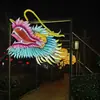 Linternas de Carpa Brillantes Hechas a Mano de Patrimonio Cultural Inmaterial a Gran Escala en un Estilo Nacional de Moda para Restaurantes, Centros Comerciales, Áreas Exteriores y Decoraciones de Festivales