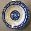 Porcelana azul e branca 003 prato de sopa de cerâmica estampado atacado 7''8''9''prato de sopa com impressão em pad