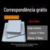 Largura 17-20 caixa branca dupla face retangular caixa de máquina voadora extra dura roupa íntima cinto caixa expressa ondulado